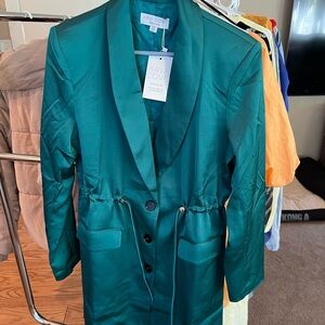 Women's Green Blazer dress